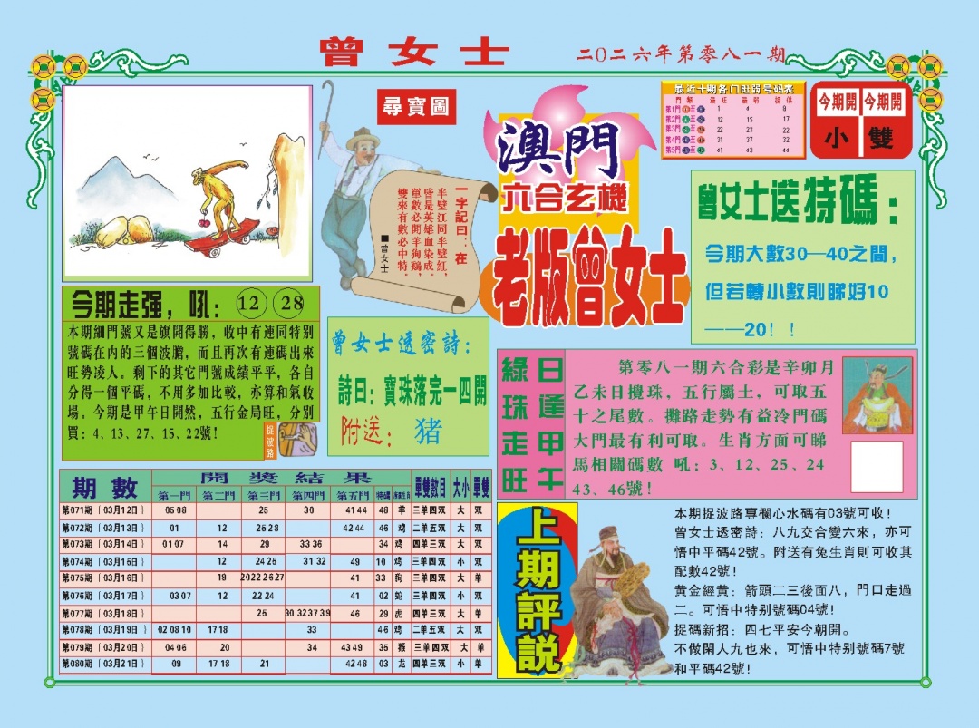 081期老版曾女士A[图]